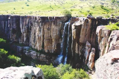 Как дойти до водопадов Таваксая в Узбекистане
